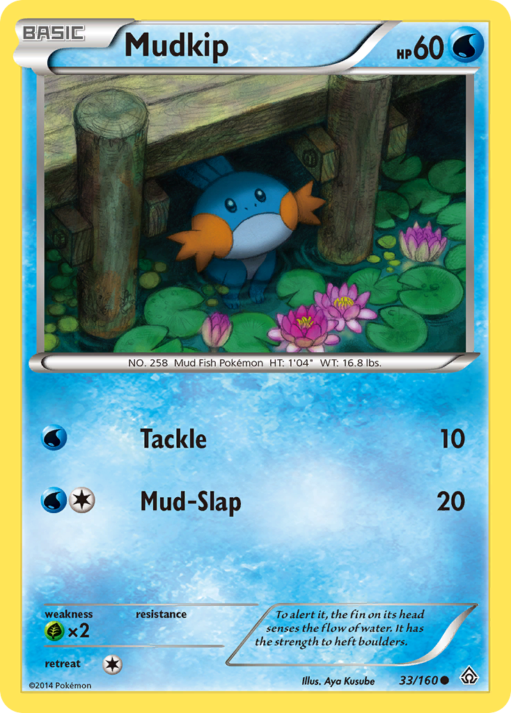 Mudkip (33/160) [XY: Primal Clash] | The Gaming-Verse