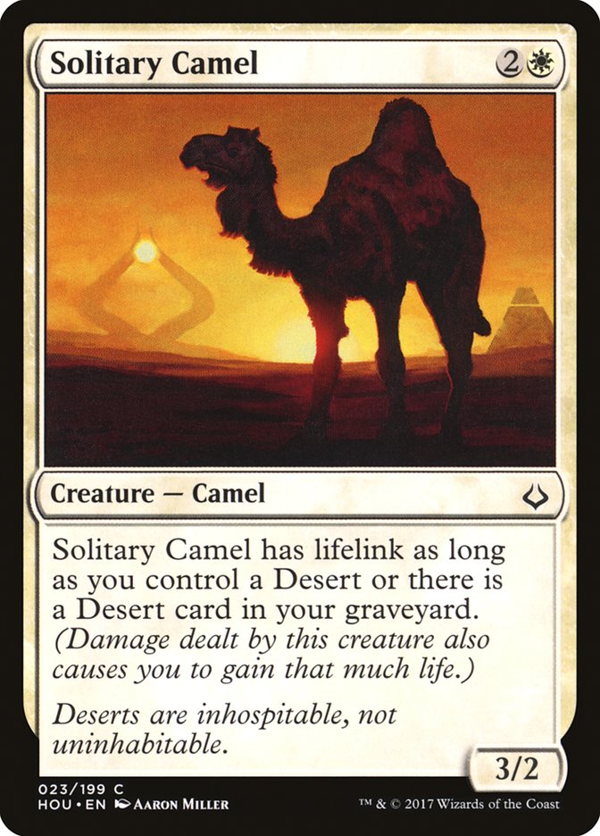 Solitary Camel [Hour of Devastation] | The Gaming-Verse