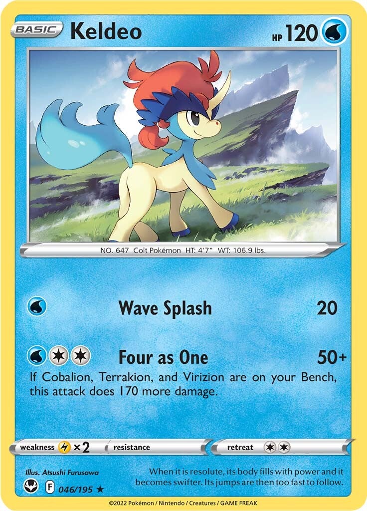 Keldeo (046/195) [Sword & Shield: Silver Tempest] | The Gaming-Verse