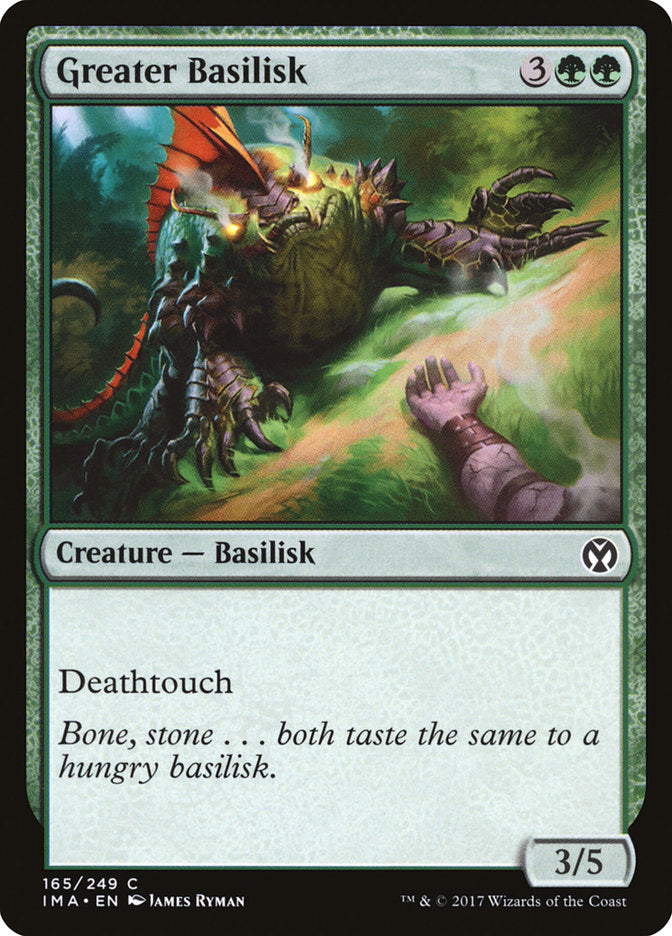Greater Basilisk [Iconic Masters] | The Gaming-Verse