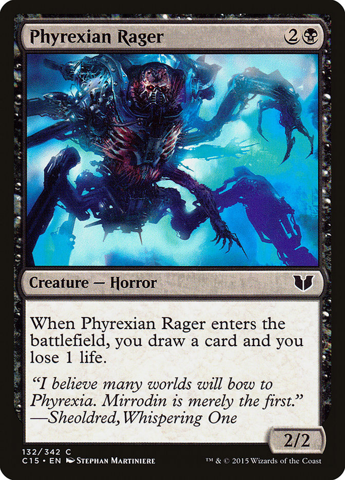 Phyrexian Rager [Commander 2015] | The Gaming-Verse