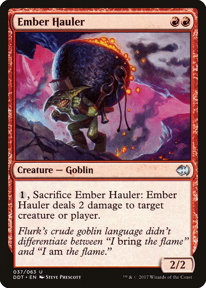 Ember Hauler [Duel Decks: Merfolk vs. Goblins] | The Gaming-Verse