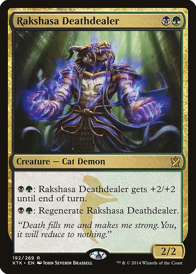 Rakshasa Deathdealer [Khans of Tarkir] | The Gaming-Verse