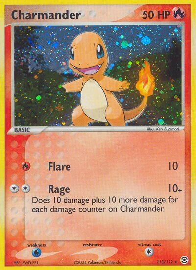 Charmander (113/112) [EX: FireRed & LeafGreen] | The Gaming-Verse