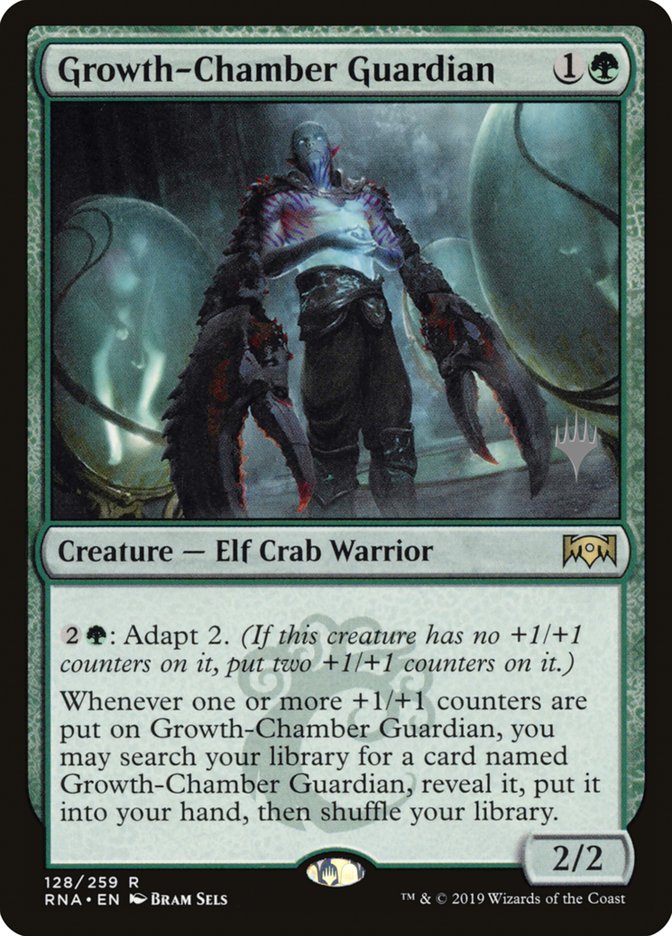 Growth-Chamber Guardian (Promo Pack) [Ravnica Allegiance Promos] | The Gaming-Verse