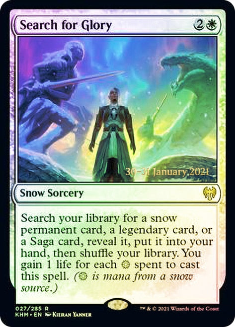 Search for Glory  [Kaldheim Prerelease Promos] | The Gaming-Verse