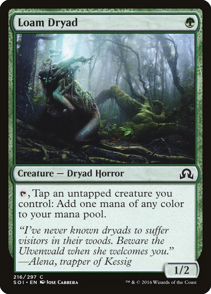 Loam Dryad [Shadows over Innistrad] | The Gaming-Verse