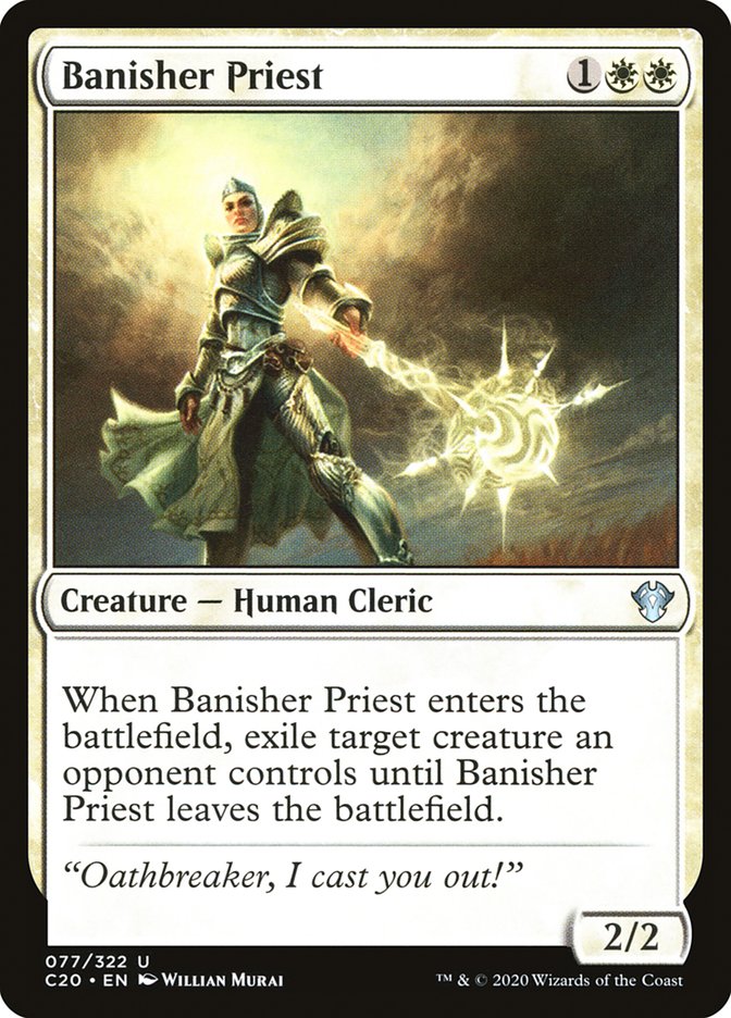 Banisher Priest [Commander 2020] | The Gaming-Verse