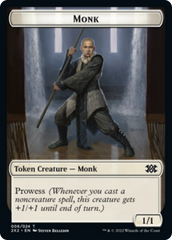 Faerie Rogue // Monk Double-sided Token [Double Masters 2022 Tokens] | The Gaming-Verse