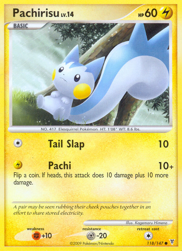 Pachirisu (118/147) [Platinum: Supreme Victors] | The Gaming-Verse