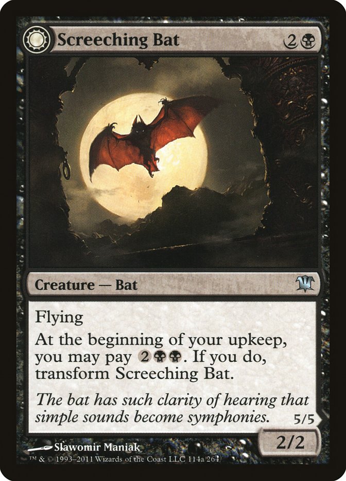 Screeching Bat // Stalking Vampire [Innistrad] | The Gaming-Verse