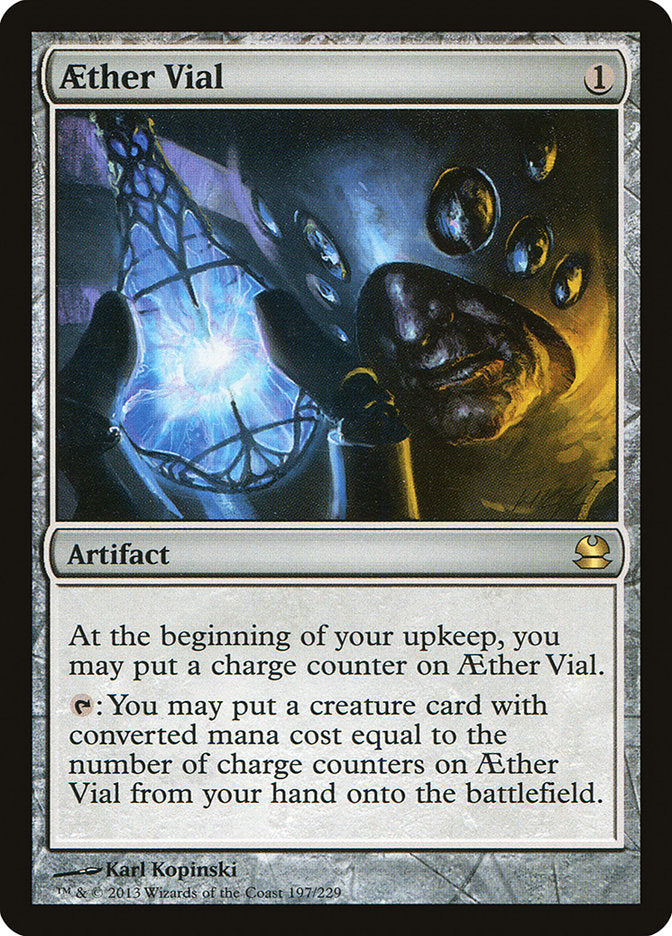 Aether Vial [Modern Masters] | The Gaming-Verse