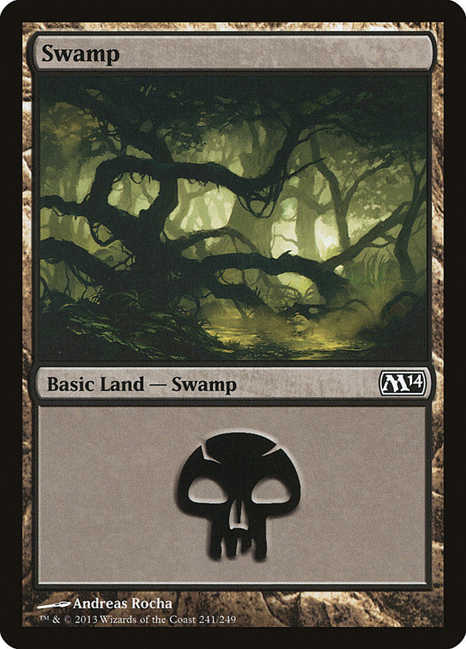 Swamp (241) [Magic 2014] | The Gaming-Verse