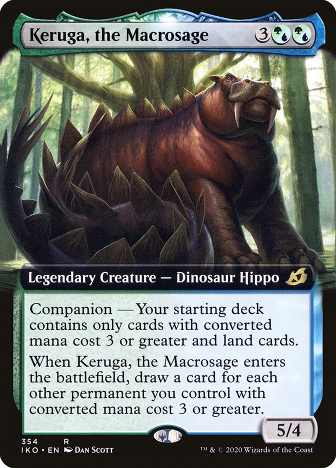 Keruga, the Macrosage (Extended Art) [Ikoria: Lair of Behemoths] | The Gaming-Verse