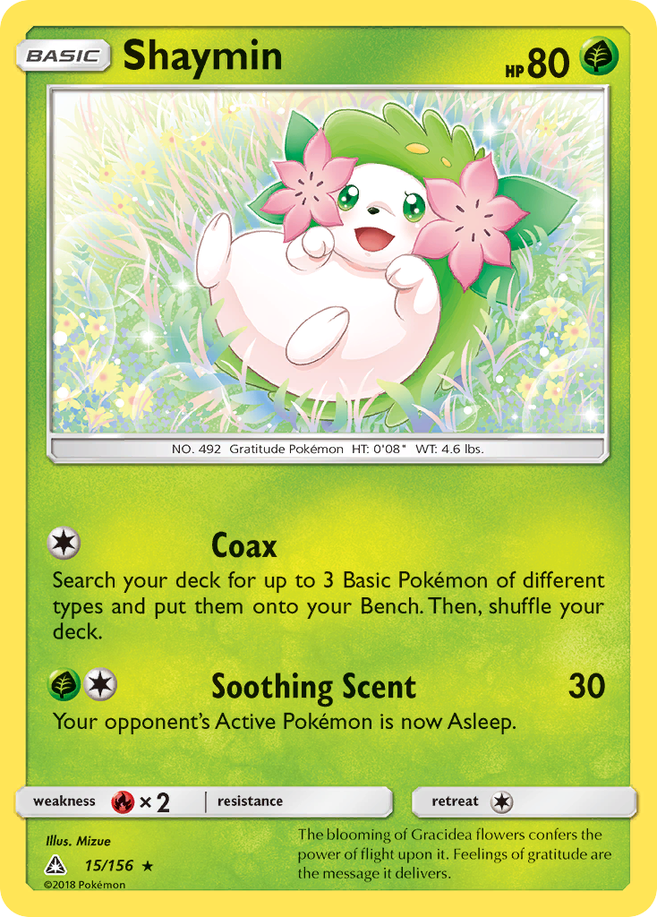 Shaymin (15/156) [Sun & Moon: Ultra Prism] | The Gaming-Verse