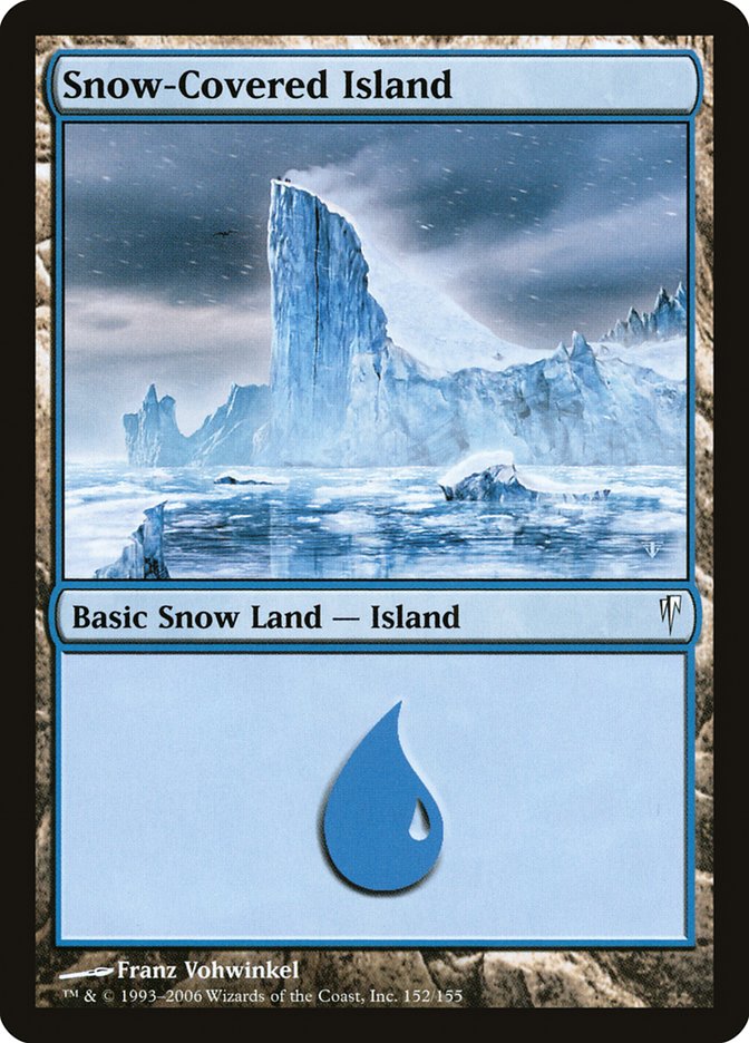 Snow-Covered Island [Coldsnap] | The Gaming-Verse