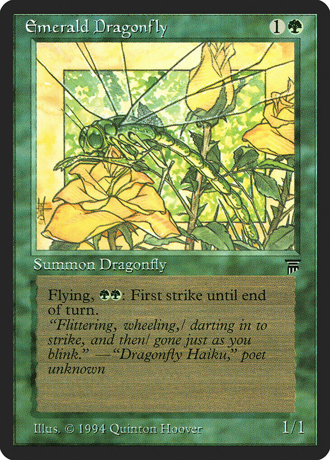 Emerald Dragonfly [Legends] | The Gaming-Verse