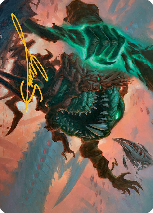 Yargle and Multani Art Card (Gold-Stamped Signature) [March of the Machine Art Series] | The Gaming-Verse