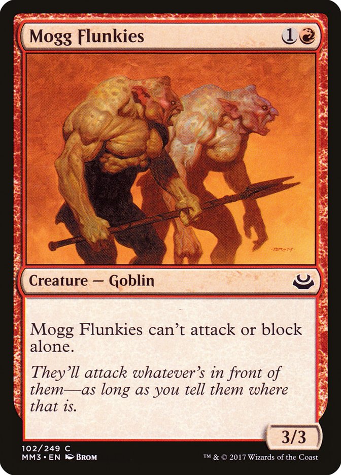 Mogg Flunkies [Modern Masters 2017] | The Gaming-Verse