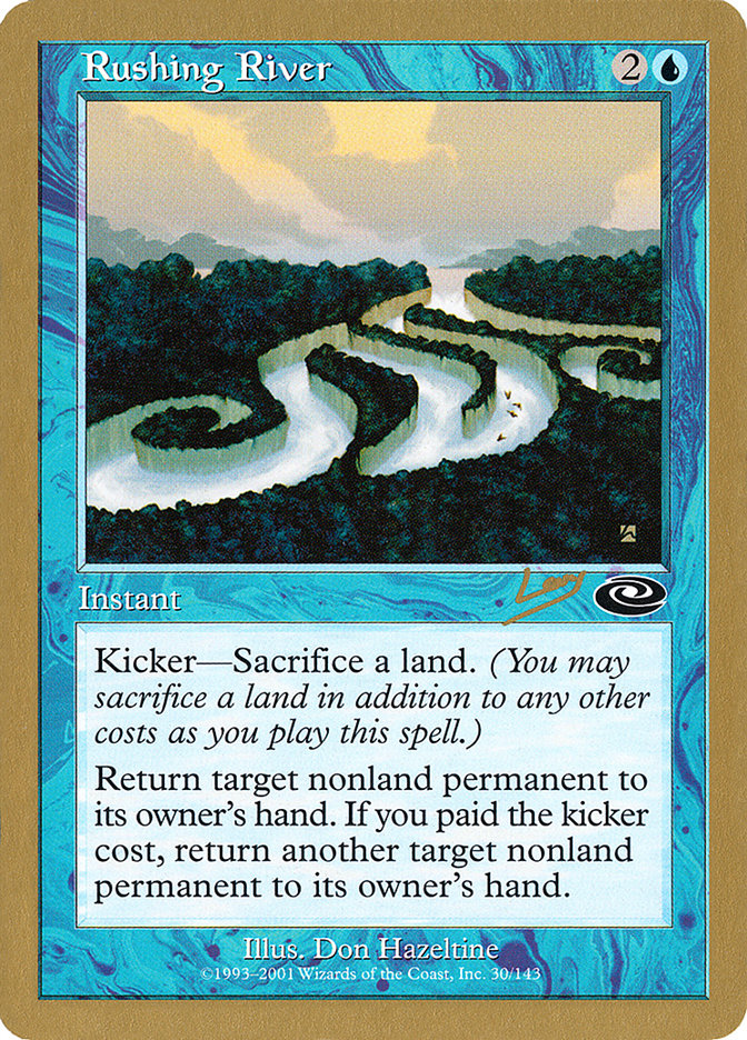 Rushing River (Raphael Levy) [World Championship Decks 2002] | The Gaming-Verse