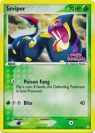 Seviper (32/110) (Stamped) [EX: Holon Phantoms] | The Gaming-Verse