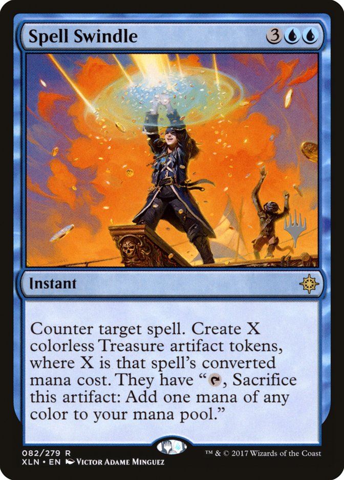 Spell Swindle (Promo Pack) [Ixalan Promos] | The Gaming-Verse