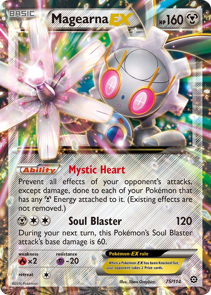 Magearna EX (75/114) [XY: Steam Siege] | The Gaming-Verse