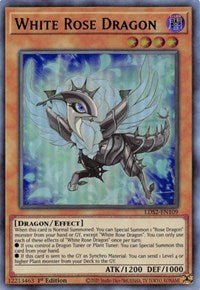 White Rose Dragon (Blue) [LDS2-EN109] Ultra Rare | The Gaming-Verse