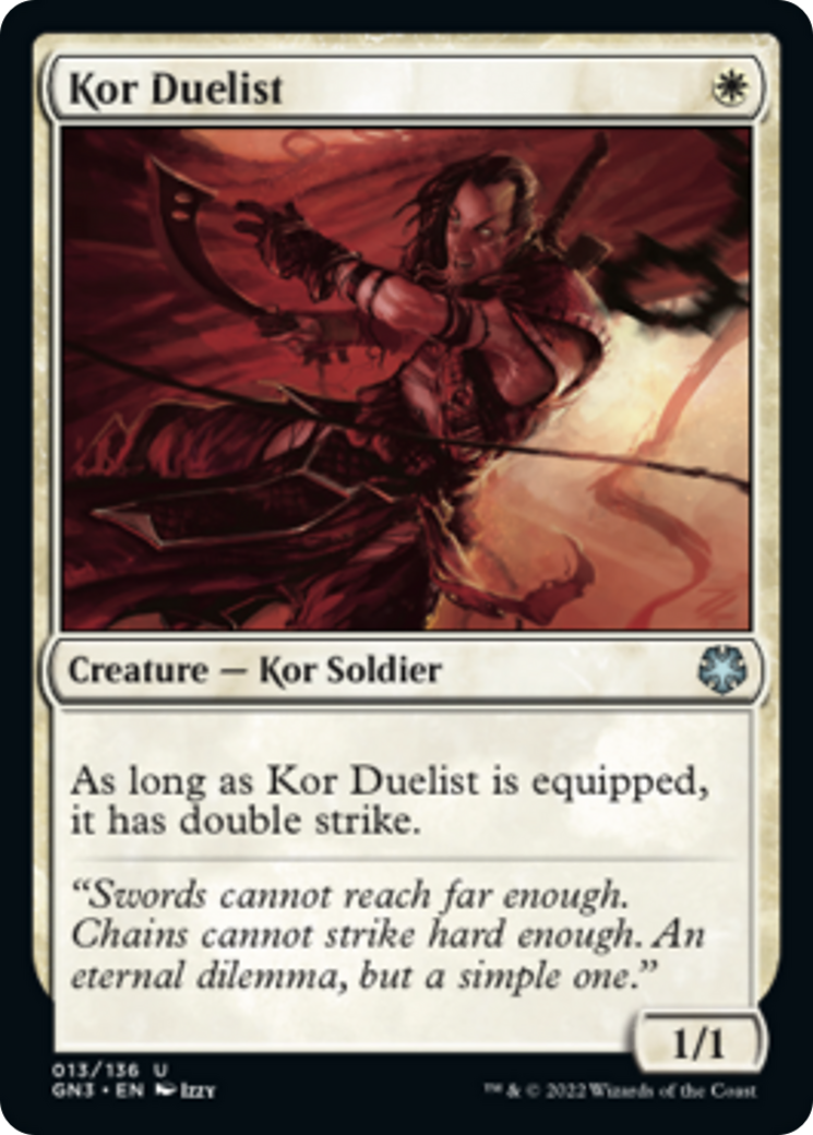 Kor Duelist [Game Night: Free-for-All] | The Gaming-Verse