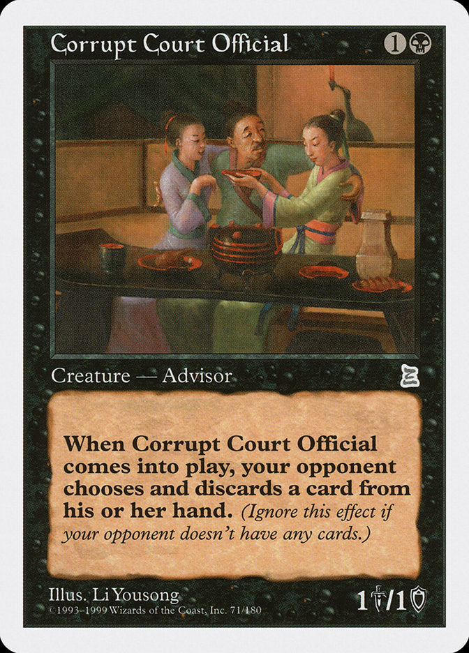 Corrupt Court Official [Portal Three Kingdoms] | The Gaming-Verse