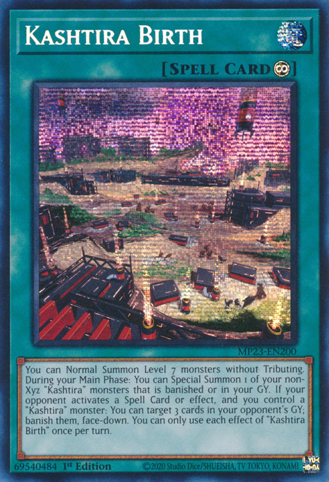 Kashtira Birth [MP23-EN200] Prismatic Secret Rare | The Gaming-Verse