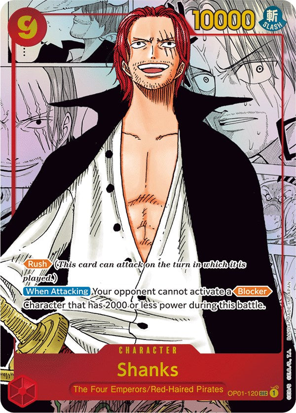 Shanks (Parallel) (Alternate Art) [Romance Dawn] | The Gaming-Verse