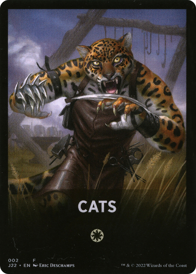 Cats Theme Card [Jumpstart 2022 Front Cards] | The Gaming-Verse