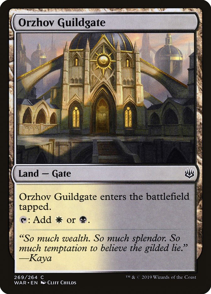 Orzhov Guildgate [War of the Spark] | The Gaming-Verse