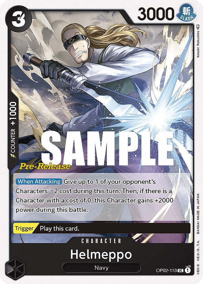 Helmeppo [Paramount War Pre-Release Cards] | The Gaming-Verse