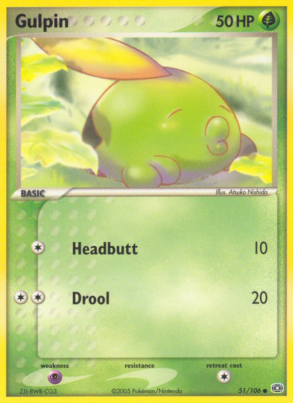 Gulpin (51/106) [EX: Emerald] | The Gaming-Verse