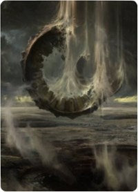 Wasteland Art Card [Zendikar Rising Art Series] | The Gaming-Verse