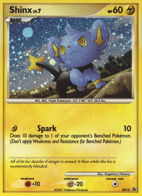 Shinx (DP15) [Diamond & Pearl: Black Star Promos] | The Gaming-Verse