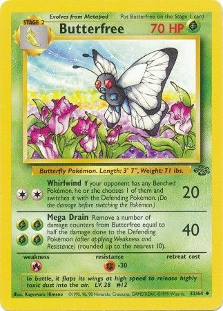 Butterfree (33/64) [Jungle Unlimited] | The Gaming-Verse