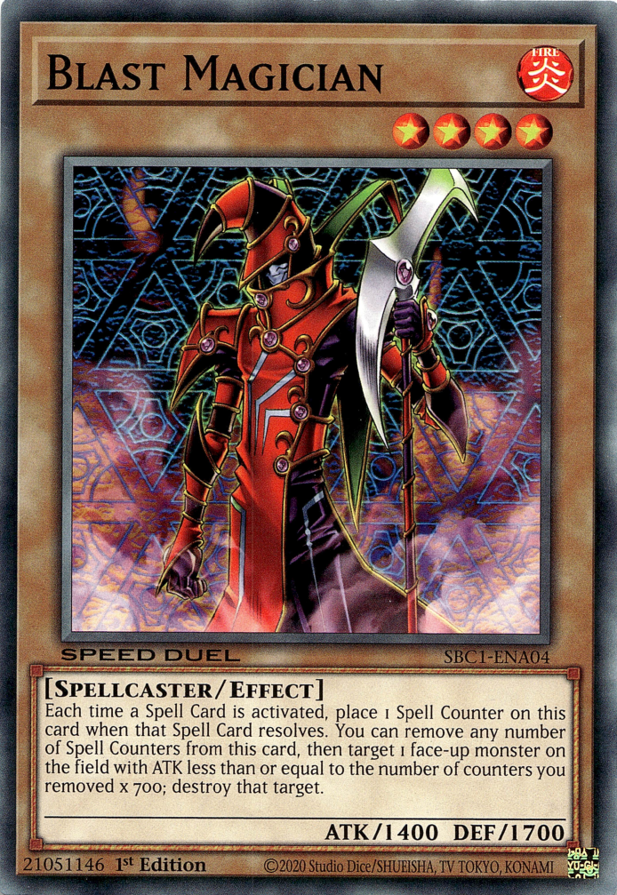 Blast Magician [SBC1-EN004] Common | The Gaming-Verse