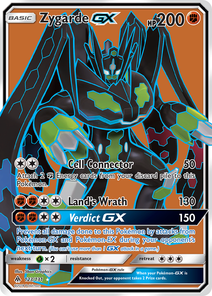 Zygarde GX (123/131) [Sun & Moon: Forbidden Light] | The Gaming-Verse