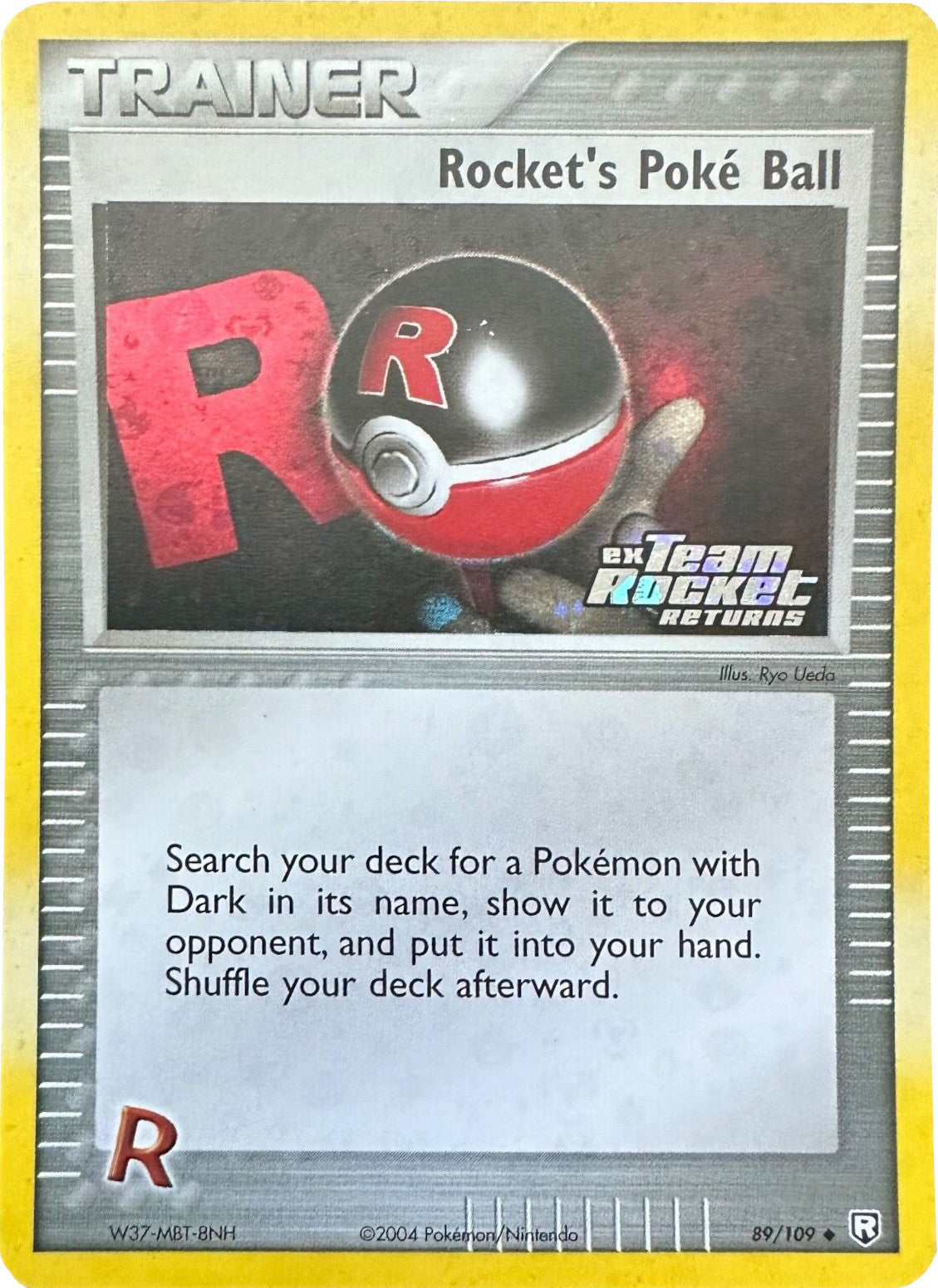 Rocket's Poke Ball (89/109) (Stamped) [EX: Team Rocket Returns] | The Gaming-Verse