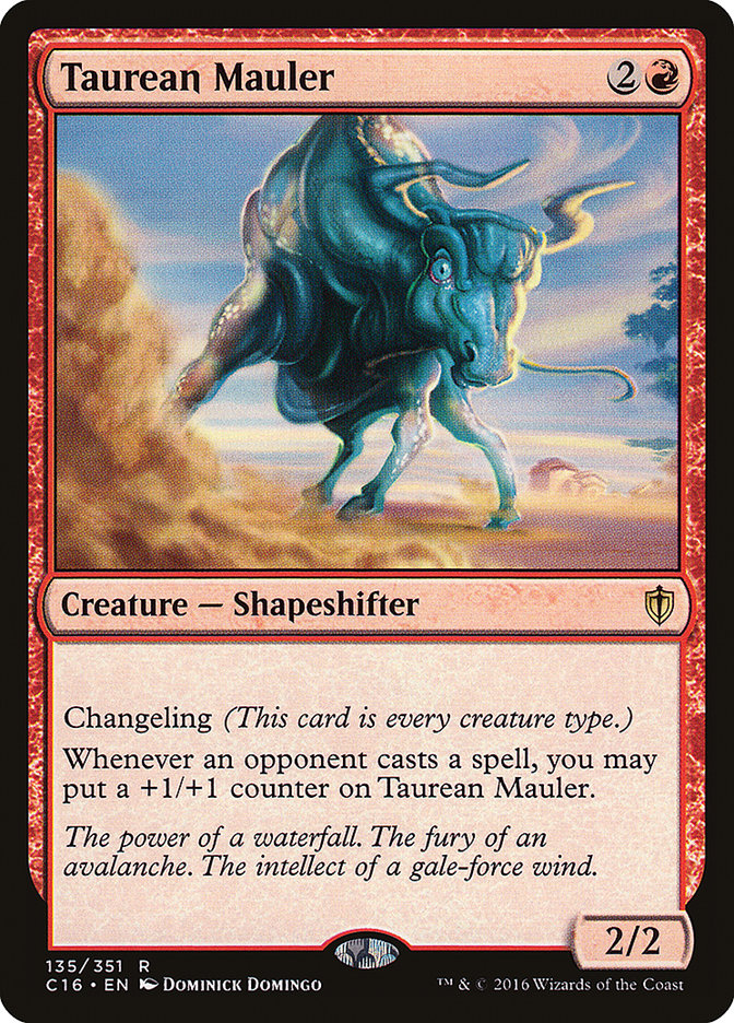 Taurean Mauler [Commander 2016] | The Gaming-Verse