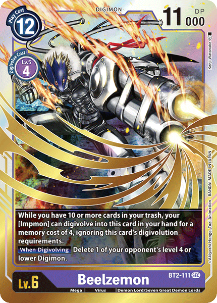 Beelzemon [BT2-111] [Release Special Booster Ver.1.0] | The Gaming-Verse