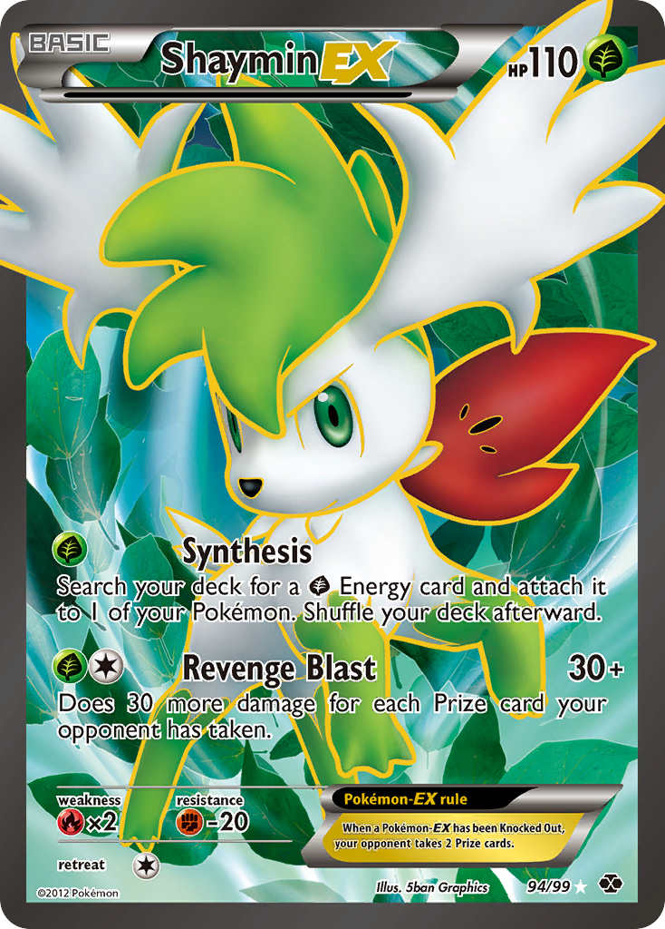 Shaymin EX (94/99) [Black & White: Next Destinies] | The Gaming-Verse