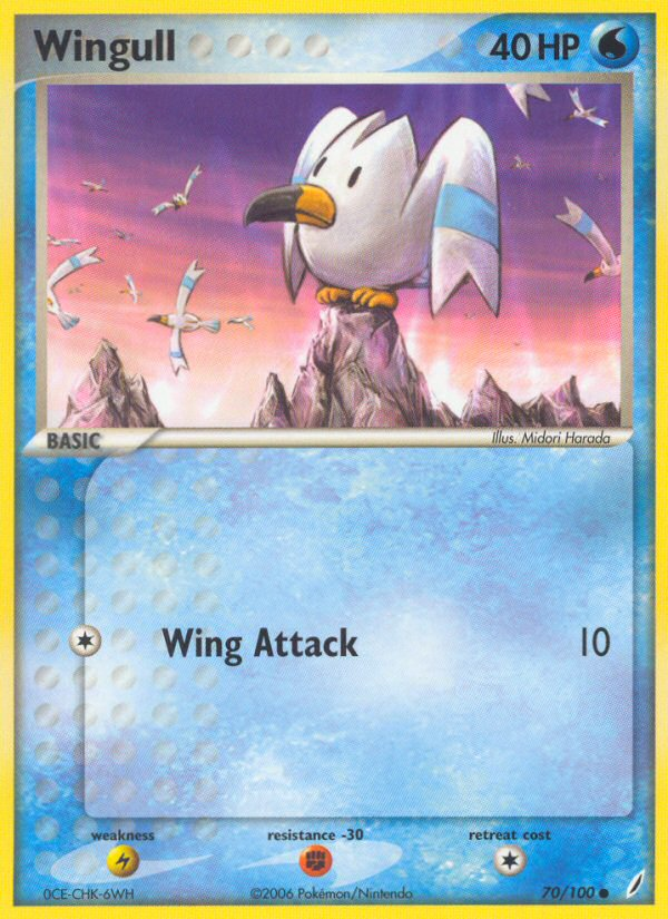 Wingull (70/100) [EX: Crystal Guardians] | The Gaming-Verse