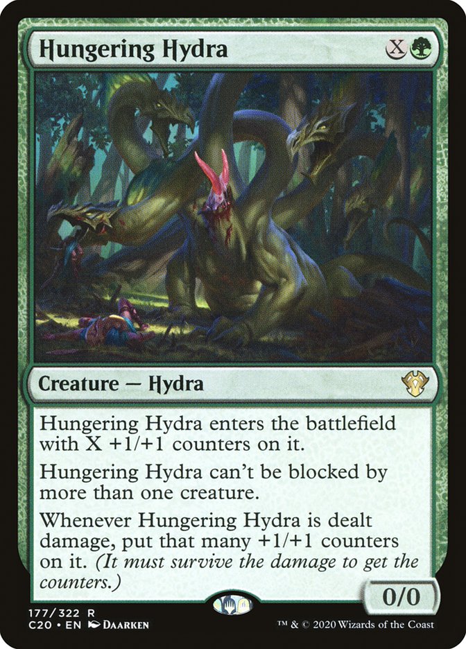 Hungering Hydra [Commander 2020] | The Gaming-Verse