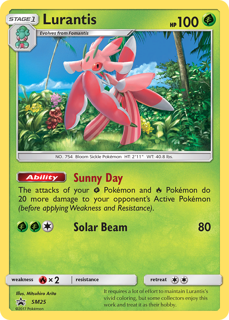 Lurantis (SM25) [Sun & Moon: Black Star Promos] | The Gaming-Verse