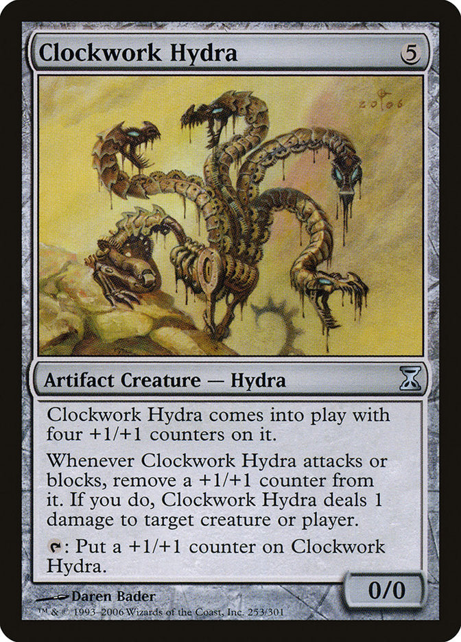 Clockwork Hydra [Time Spiral] | The Gaming-Verse