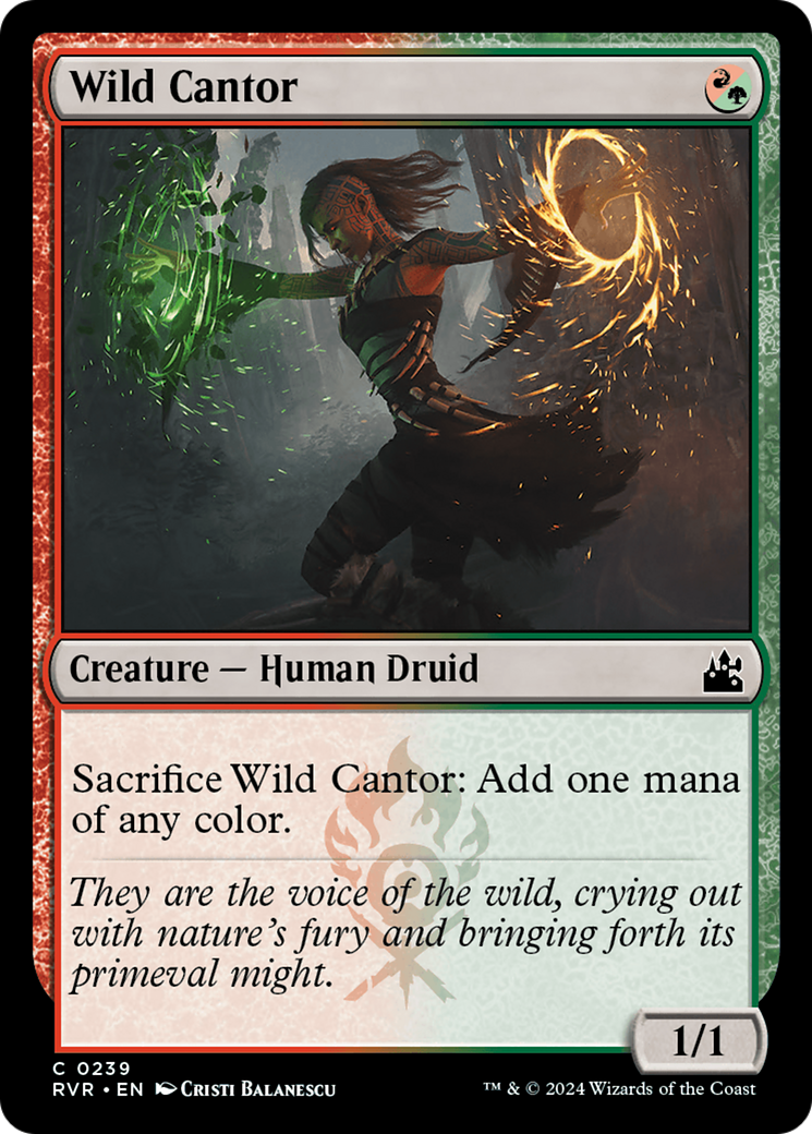 Wild Cantor [Ravnica Remastered] | The Gaming-Verse